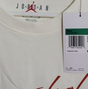 T shirt JORDAN MEN FLIGHT ARTIST SERIES TEE (SAIL) New Original. Camisa Jordan